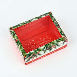 Изображение Коробка складная с пластиковой крышкой «Тепла и уюта», 11.5×9×4 см